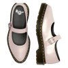 Buty Dr. Martens ELPHIE MJ MARY JANE Powder Pink+Gold Shift Leather 41092650